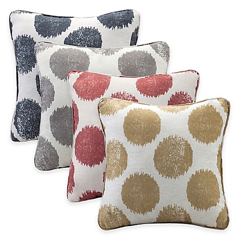 Madison Park Maru Square Throw Pillow (Set of 2) - Bed Bath & Beyond