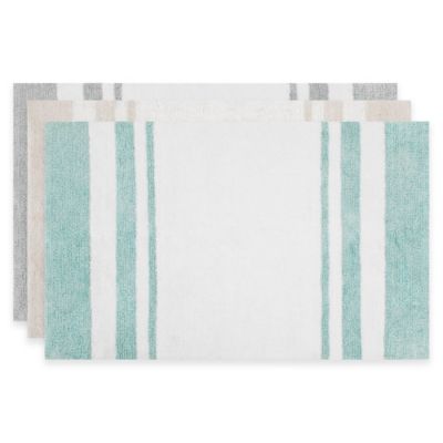madison park spa cotton reversible bath rug collectio