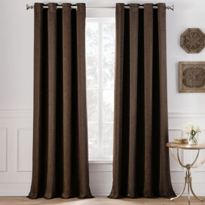 Chocolate Brown Curtain Panels Home The Honoroak