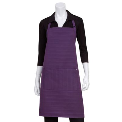 Chef Works® Harlem Bib Apron in Purple - Bed Bath & Beyond