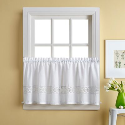Curtains Ideas 36 inch tier curtains : Buy Kitchen Tier Curtains from Bed Bath & Beyond