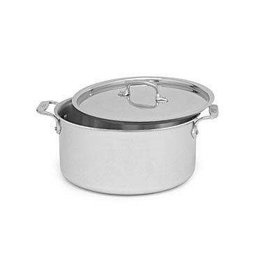 All-Clad Stainless Steel 8 qt. Covered Stock Pot - Bed Bath & Beyond