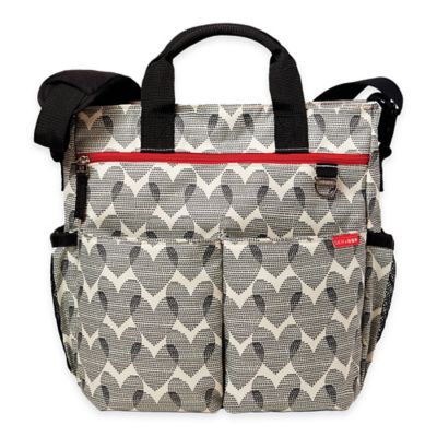 SKIP*HOP® Duo Signature Diaper Bag in Hearts - buybuy BABY