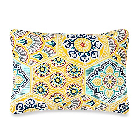 Kennett Outdoor Throw Pillows in Yellow - Bed Bath & Beyond