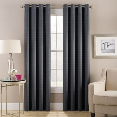 Cheshire Grommet Top Lined Window Curtain Panel - Bed Bath & Beyond