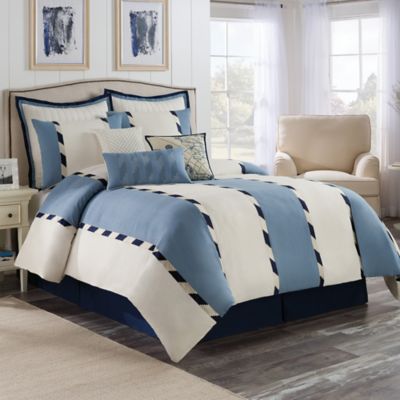 Buy Blue and White Comforter Set from Bed Bath & Beyond