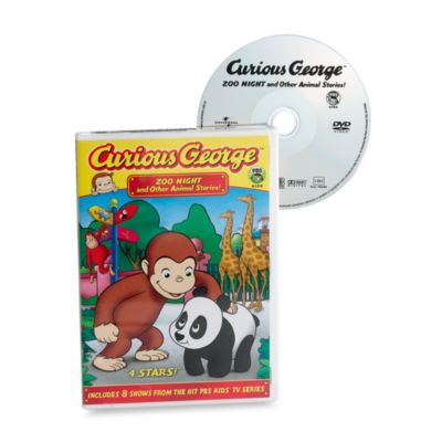 Curious George™ Zoo Night and Other Animal Stories DVD - Bed Bath & Beyond