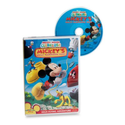 Disney's Mickey Mouse Clubhouse Mickey's Great Clubhouse Hunt DVD - Bed ...