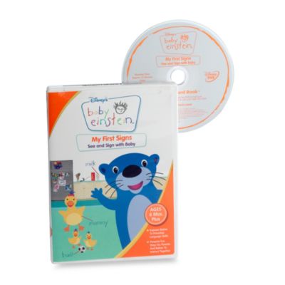 Disney Baby Einstein My First Signs - See and Sign with Baby DVD - Bed ...