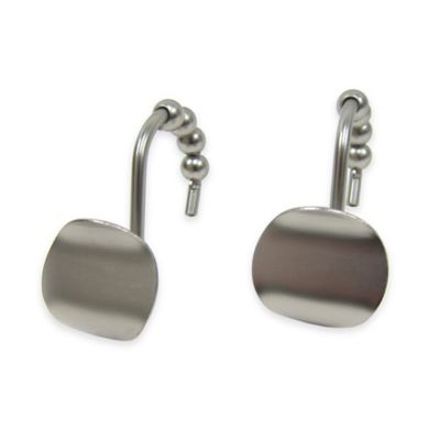Curtains Ideas brushed nickel shower curtain hooks : Buy Brushed Nickel Shower Hooks from Bed Bath & Beyond