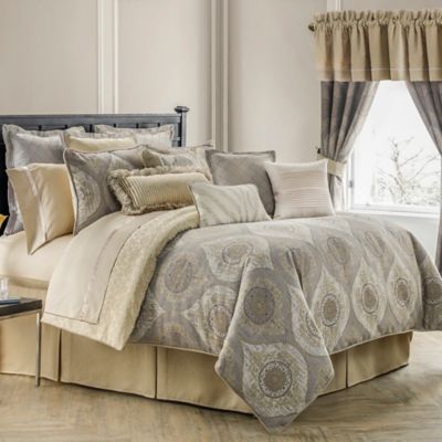 Waterford® Linens Marcello Reversible Duvet Cover Set