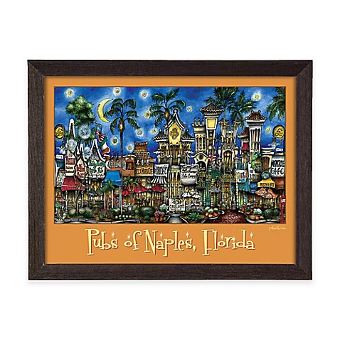 Buy Pubs of Naples Florida Framed Wall Art from Bed Bath Buy Pubs of Naples Florida Framed Wall Art from Bed Bath