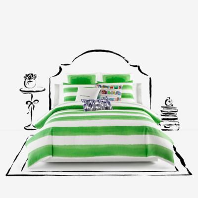 kate spade new york Rugby Stripe Comforter Set
