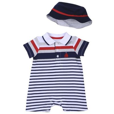 Layette (Preemie - 24M) &gt; Little Me® Size 6M 2-Piece Sail 