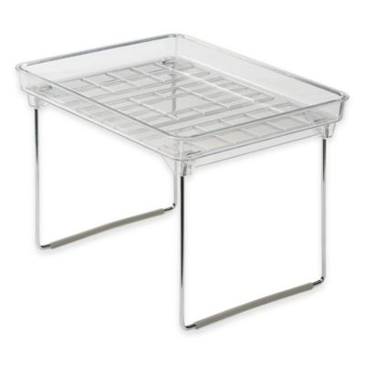 Interior Cabinet Shelf Organizers buy kitchen cabinet shelf organizers from bed bath beyond small stackable shelf