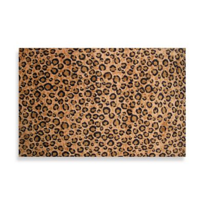 Fun Rugs® Leopard Skin 5-Foot x 7-Foot 3-Inch Area Rug - Bed Bath & Beyond