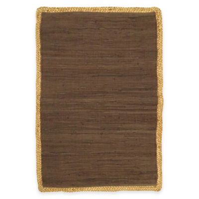 Park B. Smith Jute Border 2-Foot x 3-Foot Accent Rug in