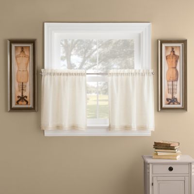 Curtains Ideas 36 inch cafe curtains : Buy 36-Inch Window Curtain from Bed Bath & Beyond