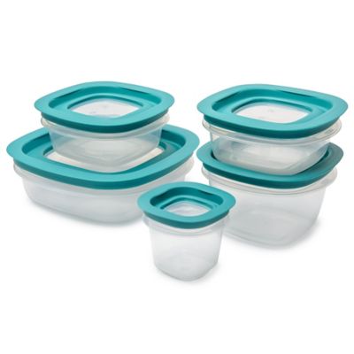 rubbermaid teal food storage