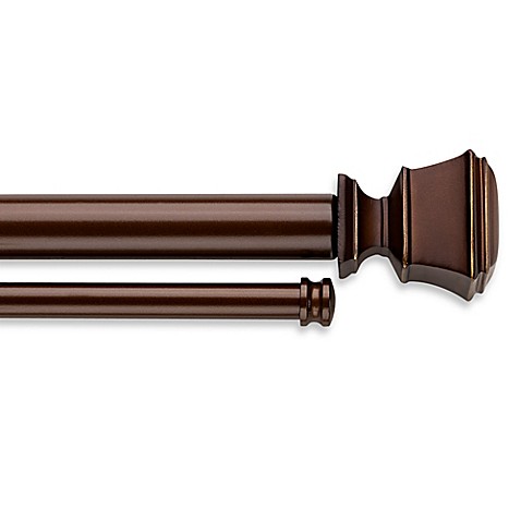 curtain bronze cambria window connections adjustable rod golden double bedbathandbeyond bath bed