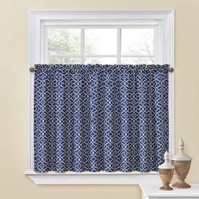Waverly® Lovely Lattice 36Inch Window Curtain Tier Pair  Bed Bath  Beyond