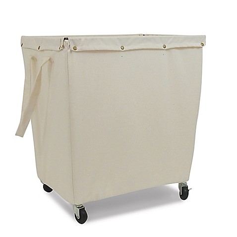 Homz mercial Style Hamper in Khaki Bed Bath & Beyond