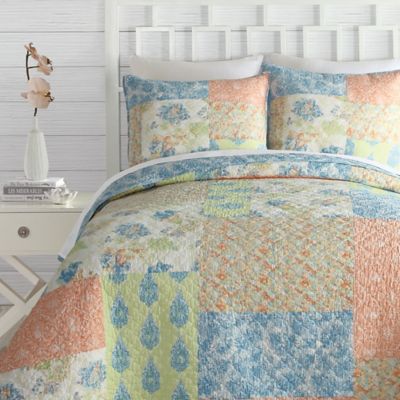 Jessica Simpson Fiona Reversible Quilt Collection - Bed Bath & Beyond