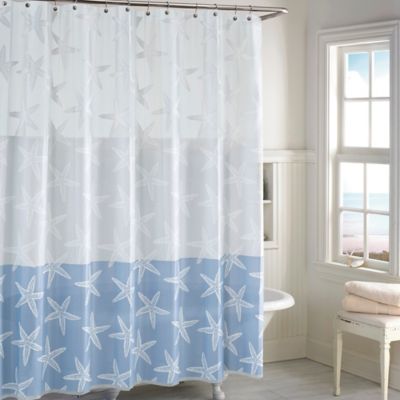 Starfish PEVA Shower Curtain - Bed Bath & Beyond
