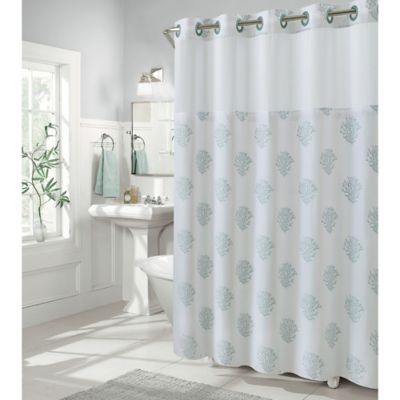 Shower Curtains Stylish Hookless