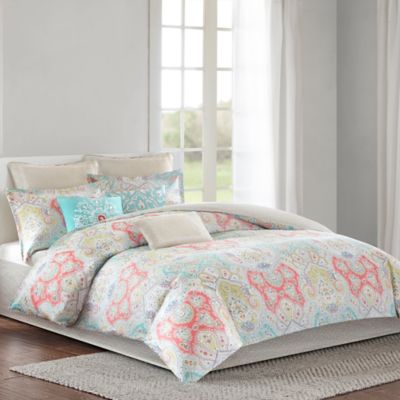 echo™ cyprus reversible comforter set  bed bath  beyond