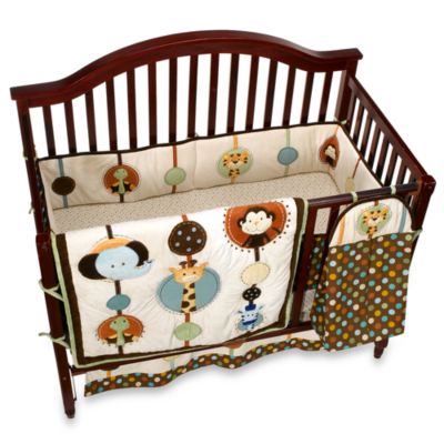 NoJo® Jungle Tales 6-Piece Crib Bedding Set - buybuy BABY