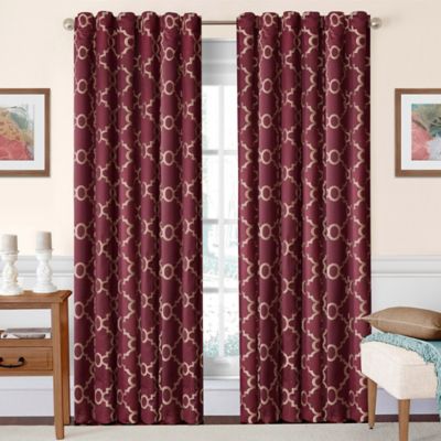 buy burgundy curtains from bed bath & beyond