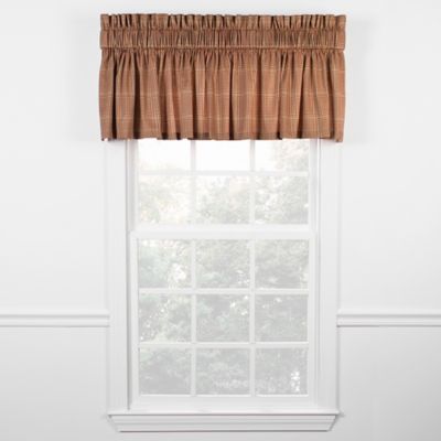 Buy Morrison Window Valance in Rust from Bed Bath & Beyond