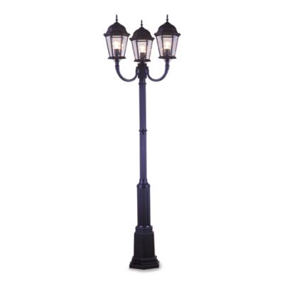 Three Light Post Lamp - Bed Bath & Beyond