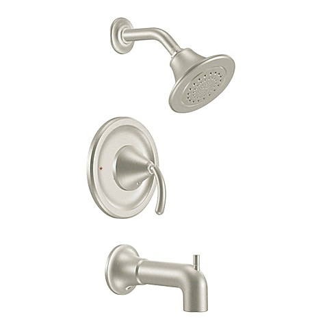 Buy Moen? Icon PosiTemp 1-Handle Wall Mount Tub and Shower Faucet in ...