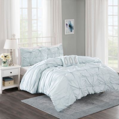 Quicklook Hadley Ruched Duvet Cover Sham Pottery Barn Alternate