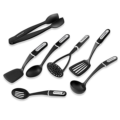 KitchenAid Nylon Black Utensils Bed Bath & Beyond