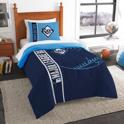 Buy MLB Tampa Bay Rays Printed Twin Comforter by The Northwest from Bed ...