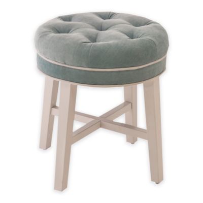 Buy Vanity Stools from Bed Bath & Beyond  Hillsdale Krauss Wood Vanity Stool in Spa