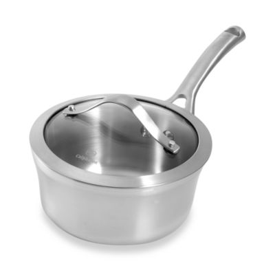 Calphalon® Contemporary Stainless Steel 1.5-Quart Saucepan & Cover ...