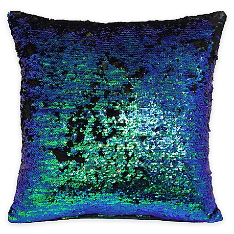 Mermaid Sequin Throw Pillow - www.BedBathandBeyond.ca