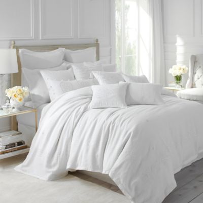 Dena Atelier Somerset Queen Duvet Cover In White Bedroom