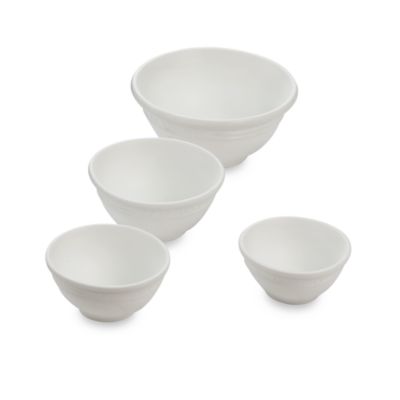 Le Creuset® White Silicone Prep Bowls (Set of 4) - Bed Bath & Beyond