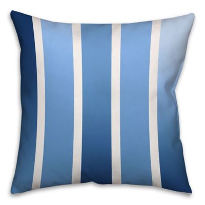 Buy Navy Striped Pillows from Bed Bath & Beyond