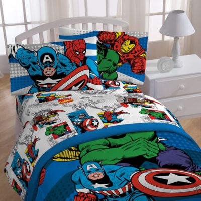 Marvel® Comics "Good Guys" Sheet Set - Bed Bath & Beyond