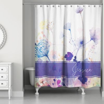 White And Purple Curtains Home The Honoroak