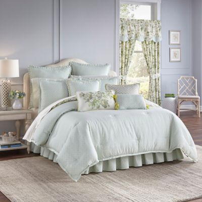 Waverly® Fleuretta Reversible Comforter Set in Spring - Bed Bath & Beyond