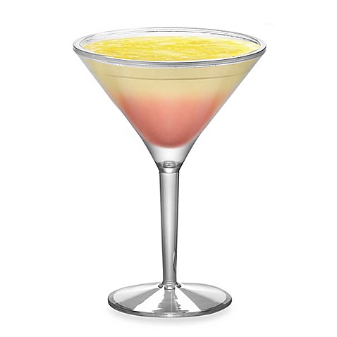 Prodyne Acrylic 10-Ounce Iced Martini™ Glasses (Set of 2 ...