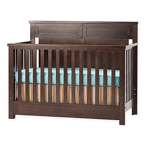 Child Craft® Abbott™ 4-in-1 Convertible Crib in Walnut - www 