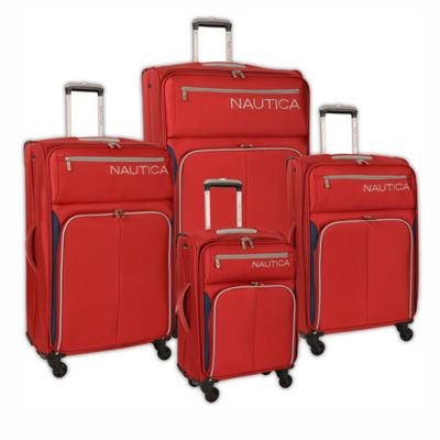 nautica red luggage